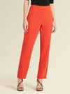 Donna Karan Side Zip Trousers In Poppy