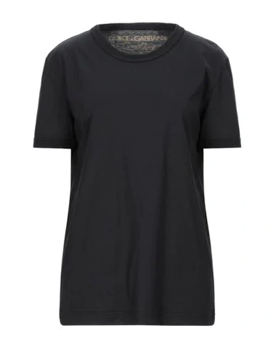 Dolce & Gabbana T-shirts In Black