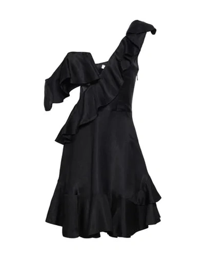 Zimmermann Short Dresses In Black