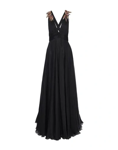 Emilio Pucci Long Dresses In Black