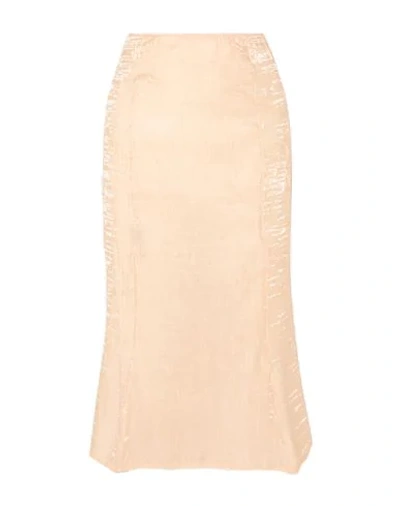 The Line By K Midi Skirts In Pink