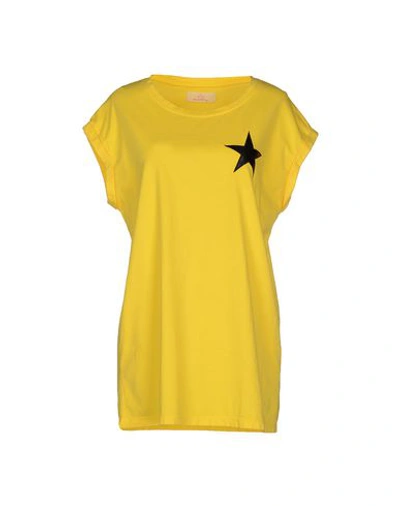 Macchia J T-shirts In Yellow