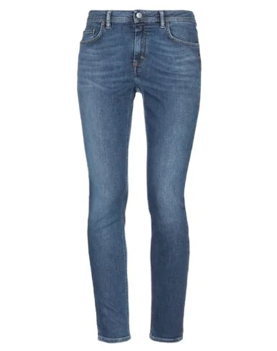 Acne Studios Denim Pants In Blue