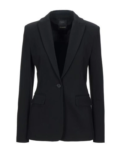 Pinko Suit Jackets In Black