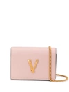 Versace Virtus Mini Bag In Pink