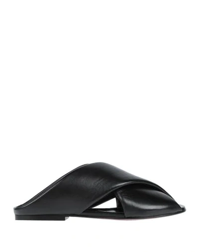 Proenza Schouler Sandals In Black