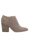 Sergio Rossi Ankle Boot In Khaki