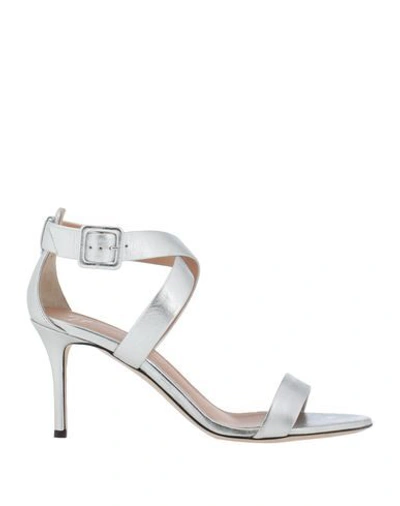 Giuseppe Zanotti Sandals In Silver