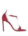 Francesco Russo Sandals In Garnet