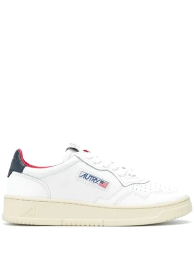 Autry Side Logo Trainers In White