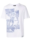 3.1 Phillip Lim / フィリップ リム Ss Postcard Print Perfect Tee In White