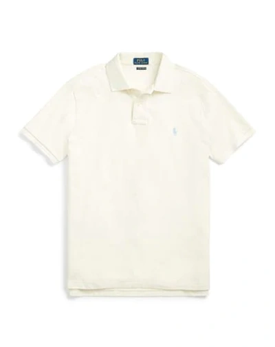 Polo Ralph Lauren Polo Shirts In Ivory