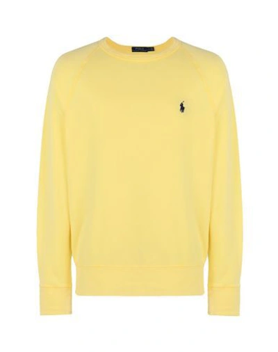 Polo Ralph Lauren Sweatshirt In Yellow