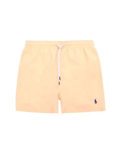 Polo Ralph Lauren Swim Shorts In Orange