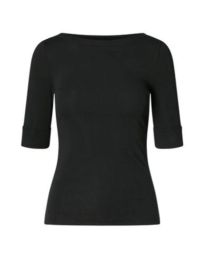 Lauren Ralph Lauren T-shirts In Black