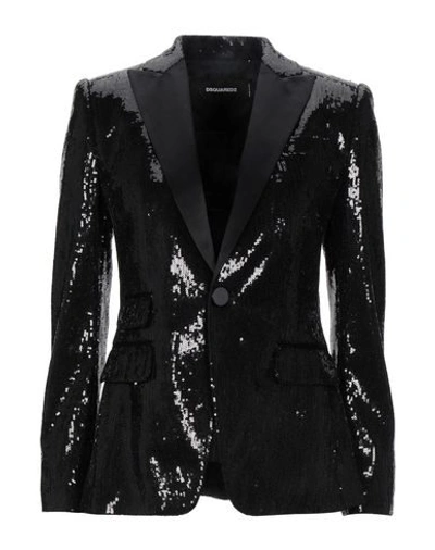 Dsquared2 Suit Jackets In Black