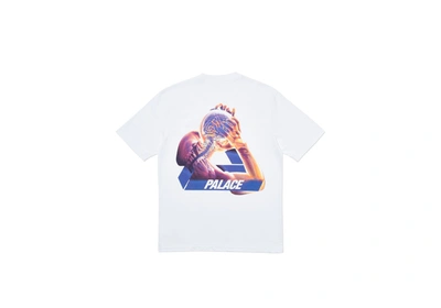 Pre-owned Palace  Tri-gaine T-shirt White