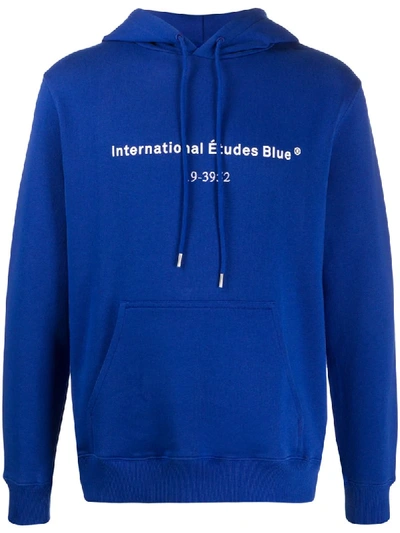 Etudes Studio Etudes Blue Klein International Hoodie