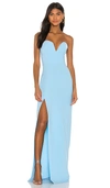 Amanda Uprichard Cherri Gown In Pacific