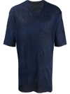 Daniel Andresen Short-sleeved Sweater In Blue
