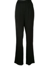 Goen J High Waisted Tailored Trousers In Grey