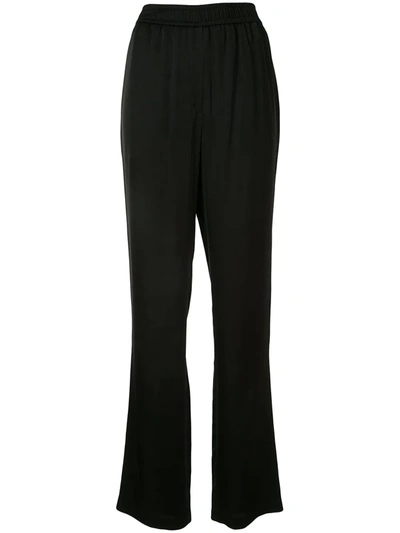 Goen J High Waisted Tailored Trousers In Grey