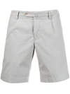 Incotex Knee-length Chino Shorts In Grey