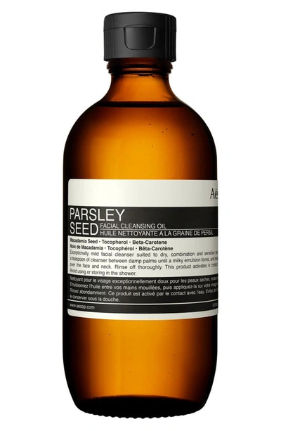 Aesop 6.7 Oz. Parsley Seed Facial Cleansing Oil In N/a