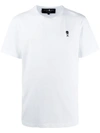 Hydrogen Embroidered T-shirt In White