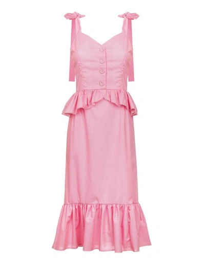 Andreeva Rose Dress In Pink