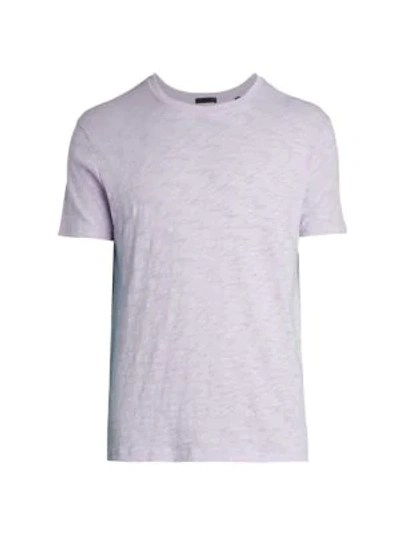 Atm Anthony Thomas Melillo Men's Slub Cotton Crewneck Tee In Light Violet