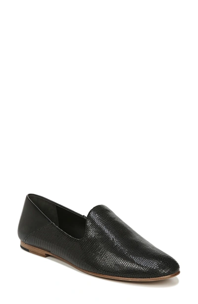 Vince Marley Venetian Loafer In Black