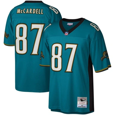Mitchell & Ness Jacksonville Jaguars Men's Replica Keenan Mccardell Throwback Jersey In Teal