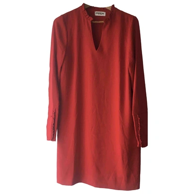 Pre-owned Essentiel Antwerp Mid-length Dress In Red