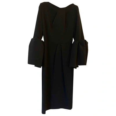 Pre-owned Roksanda Mid-length Dress In Black