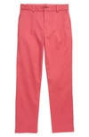 Vineyard Vines Kids' Breaker Pants In Jetty Red