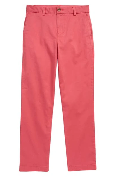 Vineyard Vines Breaker Pants In Jetty Red