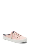 Sperry Crest Vibe Mule In Pink Chambray Fabric