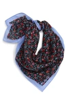 Madewell Bandana In Field Floral Pressed