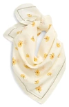 Madewell Bandana In Marguerite Antique Cream