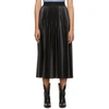 Givenchy Pleated Midi Skirt In Black