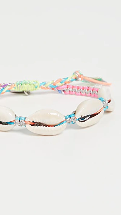 Venessa Arizaga Fantasea Bracelet In Silver Rainbow