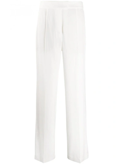 Brunello Cucinelli Wide Trousers In White