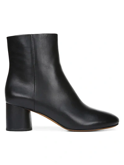 Vince Tillie Leather Booties In Black