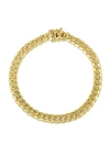 Saks Fifth Avenue Miami Cuban 14k Yellow Gold Chain Bracelet