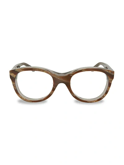 Linda Farrow 50mm Round Optical Glasses