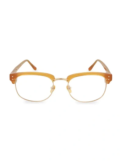 Linda Farrow 51mm Rectangular Optical Glasses