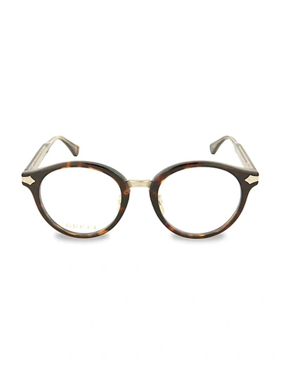 Gucci 50mm Optical Glasses In Havana