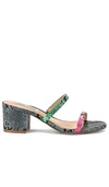 Steve Madden Women's Issy Slide Sandals In Multi Snake