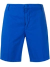Dondup Royal Blue Manheim Cotton Shorts